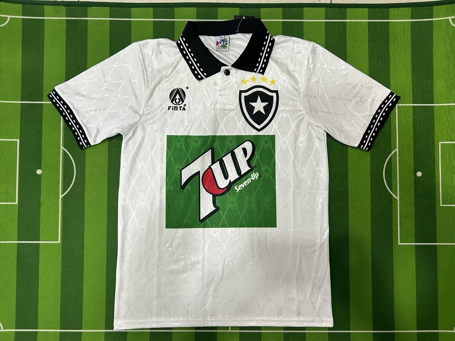 AAA Quality Botafogo 1995 Third White Soccer Jersey